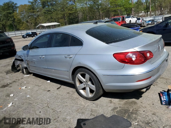 2011 Volkswagen CC Lux Plus with VIN WVWHN7AN4BE707549, listed as a Copart auction lot 51085285 with 162,944 mi miles and Salvage Title. Bid and sale history available at carsss.com. Image 2.