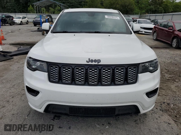 2021 Jeep Grand Cherokee Laredo X with VIN 1C4RJFAG1MC580981, listed as a Copart auction lot 58090225 with 71,942 mi miles and Salvage title. Bid and sale history available at DreamBid. Image 5.