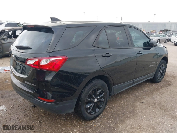 2020 Chevrolet Equinox LS with VIN 2GNAXSEV6L6117777, listed as a IAAI auction lot 41516894 with 58,108 mi miles. Bid and sale history available at carsss.com. Image 4.