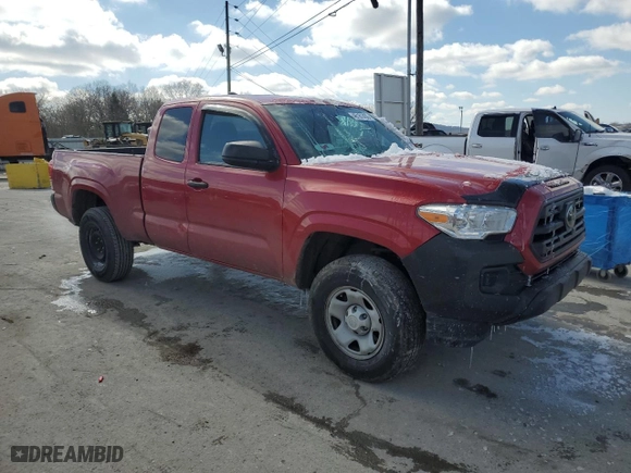 2019 Toyota Tacoma 2WD SR with VIN 5TFRX5GNXKX151634, listed as a Copart auction lot 46181455 with 160,155 mi miles and Salvage Title. Bid and sale history available at carsss.com. Image 4.