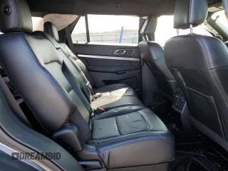 2018 Ford Explorer XLT with VIN 1FM5K8D89JGC38609, listed as a Copart auction lot 50925055 with 56,794 mi miles and Salvage Title. Bid and sale history available at DreamBid. Image 12.