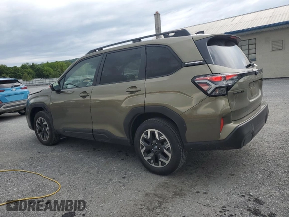 2025 Subaru Forester Premium with VIN JF2SLDDC4SH488368, listed as a Copart auction lot 59021945 with 3,770 mi miles and Salvage title. Bid and sale history available at DreamBid. Image 2.