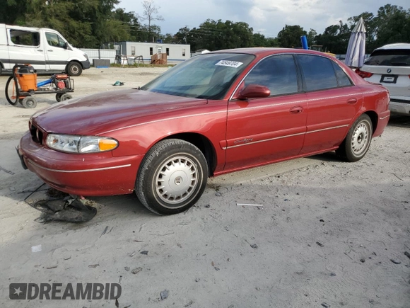 1999 Buick Century Custom with VIN 2G4WS52M9X1539258, listed as a Copart auction lot 74549704 with 109,542 mi miles and Salvage Title. Bid and sale history available at carsss.com. Image 1.