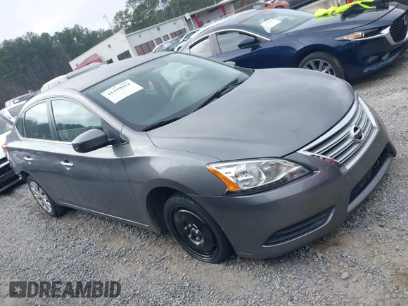 2015 Nissan Sentra S with VIN 3N1AB7AP4FY300807, listed as a IAAI auction lot 41499014 with 67,118 mi miles. Bid and sale history available at carsss.com. Image 14.