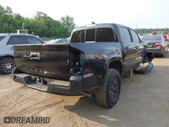 2023 Toyota Tacoma SR with VIN 3TYAX5GNXPT071314, listed as a IAAI auction lot 42389091 with 81,593 mi miles and . Bid and sale history available at DreamBid. Image 4.