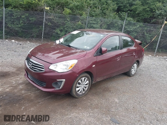 2017 Mitsubishi Mirage ES z VIN ML32F3FJ9HHF13291, wystawiony jako IAAI lot #42340317 z przebiegiem 82 956 mil mil oraz . Historia ofert i sprzedaży dostępna na DreamBid. Obrazek 2.