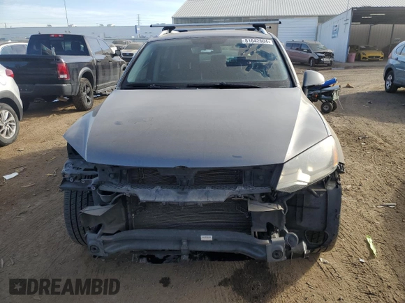 2013 Volkswagen Touareg Lux with VIN WVGEF9BP7DD008030, listed as a Copart auction lot 81642604 with 161,112 mi miles and Salvage Title. Bid and sale history available at DreamBid. Image 5.