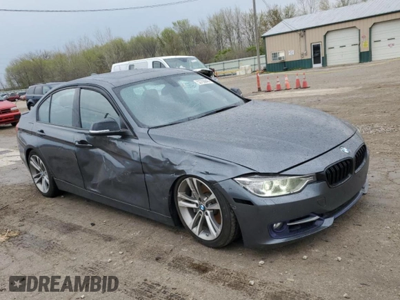 2013 BMW 3 Series 335i xDrive with VIN WBA3B9C59DF586989, listed as a Copart auction lot 52756845 with 120,785 mi miles and Salvage Title. Bid and sale history available at carsss.com. Image 4.