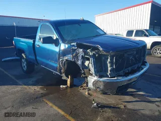 2015 Chevrolet Silverado 1500 Work Truck with VIN 1GCNCPEHXFZ442079, listed as a IAAI auction lot 41395762 with 149,953 mi miles. Bid and sale history available at carsss.com. Image 1.