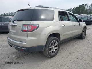 2013 GMC Acadia SLT with VIN 1GKKRRKD8DJ159890, listed as a IAAI auction lot 41738458 with 199,765 mi miles. Bid and sale history available at carsss.com. Image 4.