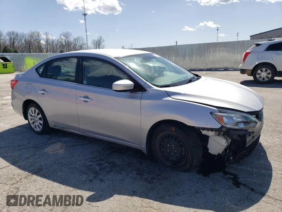 2019 Nissan Sentra S z VIN 3N1AB7AP1KY456698, wystawiony jako Copart lot #52703265 z przebiegiem 55 073 mil mil oraz Szkoda całkowita • Salvage title. Historia ofert i sprzedaży dostępna na DreamBid. Obrazek 4.