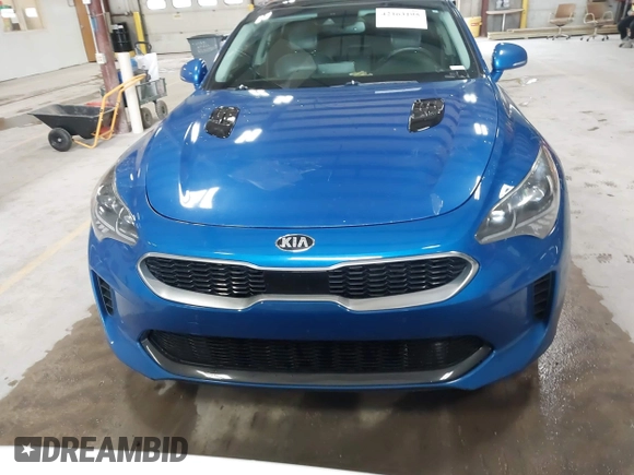 2018 Kia Stinger Premium with VIN KNAE25LA5J6017132, listed as a IAAI auction lot 42163195 with 176,947 mi miles. Bid and sale history available at carsss.com. Image 12.