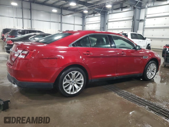2014 Ford Taurus Limited with VIN 1FAHP2F83EG121651, listed as a Copart auction lot 47957085 with 150,048 mi miles and Salvage Title. Bid and sale history available at carsss.com. Image 3.