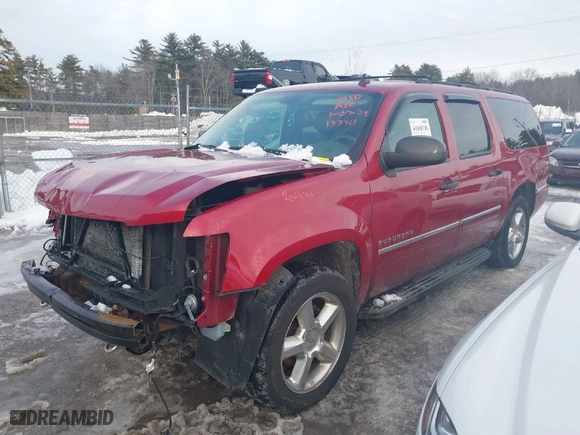 2013 Chevrolet Suburban LTZ with VIN 1GNSKKE73DR376897, listed as a IAAI auction lot 41608296 with NaN miles. Bid and sale history available at carsss.com. Image 2.