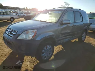 2006 Honda CR-V EX with VIN SHSRD77846U423084, listed as a Copart auction lot 86234584 with 262,874 mi miles and Salvage Title. Bid and sale history available at carsss.com. Image 1.