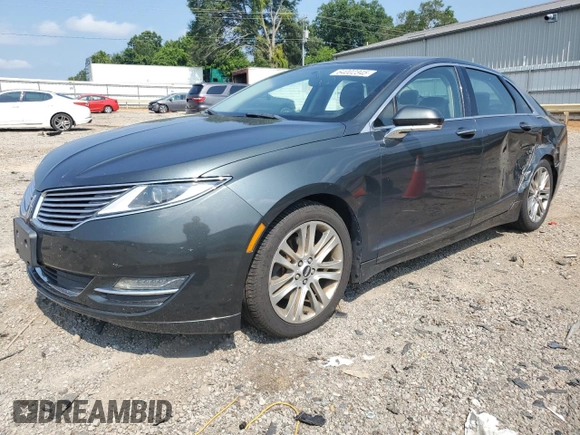 2015 Lincoln MKZ with VIN 3LN6L2J92FR620959, listed as a Copart auction lot 64002345 with 136,242 mi miles and Salvage title. Bid and sale history available at DreamBid. Image 1.