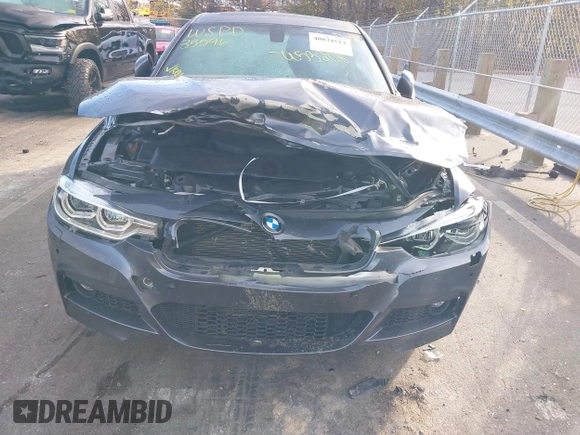 2017 BMW 3 Series 330i with VIN WBA8B9G30HNU53208, listed as a IAAI auction lot 40834514 with 73,119 mi miles. Bid and sale history available at carsss.com. Image 12.