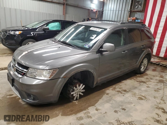 2013 Dodge Journey SXT with VIN 3C4PDCBGXDT564357, listed as a Copart auction lot 53524215 with 102,193 mi miles and Clean Title. Bid and sale history available at carsss.com. Image 1.