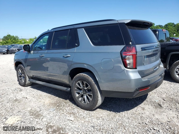 2023 Chevrolet Tahoe Z71 with VIN 1GNSKPKD7PR516638, listed as a Copart auction lot 58310624 with 6,894 mi miles and Salvage Title. Bid and sale history available at carsss.com. Image 2.