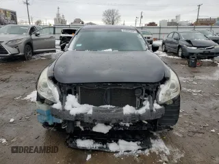 2012 Infiniti G25 x with VIN JN1DV6AR0CM860807, listed as a Copart auction lot 85808954 with 126,531 mi miles and Salvage Title. Bid and sale history available at DreamBid. Image 5.
