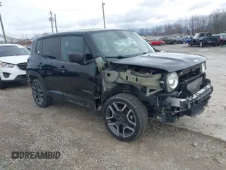 2020 Jeep Renegade Sport z VIN ZACNJBAB7LPL77290, wystawiony jako IAAI lot #41526270 z przebiegiem 52 327 mil mil oraz . Historia ofert i sprzedaży dostępna na DreamBid. Obrazek 1.
