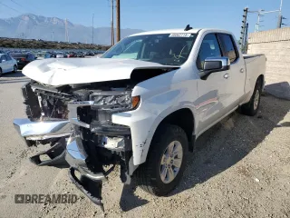 2019 Chevrolet Silverado 1500 LT with VIN 1GCRWCED2KZ383764, listed as a Copart auction lot 46062715 with 116,637 mi miles and Salvage Title. Bid and sale history available at DreamBid. Image 1.