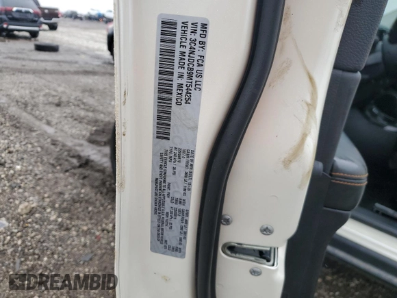 2021 Jeep Compass Limited with VIN 3C4NJDCB9MT544254, listed as a Copart auction lot 47752895 with 35,197 mi miles and Salvage Title. Bid and sale history available at carsss.com. Image 15.