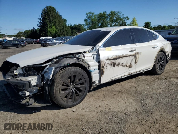 2018 Lexus LS 500 z VIN JTHC51FF5J5005150, wystawiony jako Copart lot #56736095 z przebiegiem 96 695 mil mil oraz Szkoda całkowita • Salvage title. Historia ofert i sprzedaży dostępna na DreamBid. Obrazek 1.