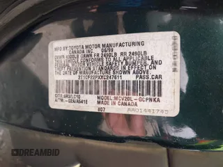 1999 Toyota Solara SE with VIN 2T1CF22PXXC247611, listed as a IAAI auction lot 41863240 with 153,823 mi miles. Bid and sale history available at carsss.com. Image 9.