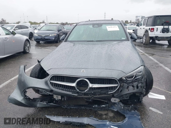 2022 Mercedes-Benz C 300 with VIN W1KAF4GB9NR018569, listed as a IAAI auction lot 38903076 with Not Provided miles and . Bid and sale history available at DreamBid. Image 12.