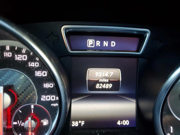 2014 Mercedes-Benz CLA-Class CLA 45 AMG with VIN WDDSJ5CB6EN084423, listed as a Copart auction lot 43084385 with 82,489 mi miles and Salvage Title. Bid and sale history available at carsss.com. Image 9.