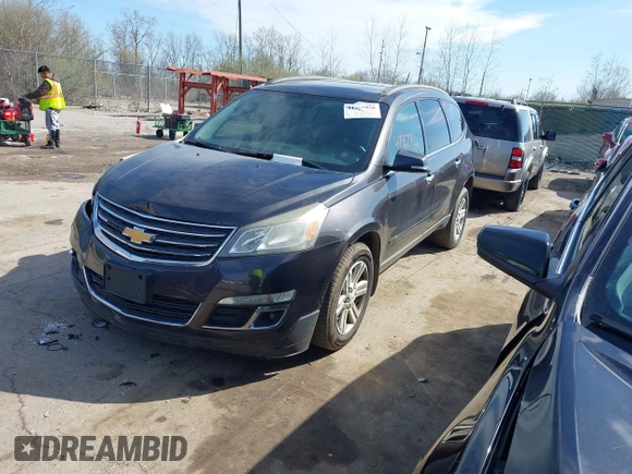 2013 Chevrolet Traverse LT with VIN 1GNKVGKD5DJ131774, listed as a IAAI auction lot 41967936 with 187,945 mi miles and . Bid and sale history available at DreamBid. Image 2.