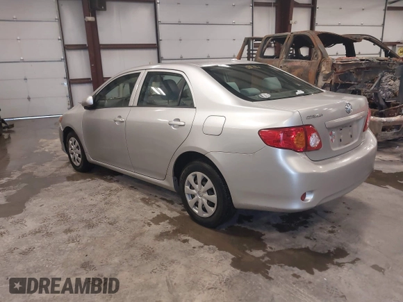 2009 Toyota Corolla with VIN JTDBL40E99J005790, listed as a IAAI auction lot 41561087 with 108,553 mi miles. Bid and sale history available at carsss.com. Image 3.