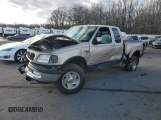 1998 Ford F-150 XL with VIN 2FTRX08L3WCA55982, listed as a Copart auction lot 42487245 with Not provided miles and Salvage title. Bid and sale history available at DreamBid. Image 1.