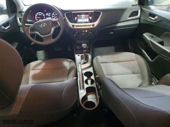 2021 Hyundai Accent SE with VIN 3KPC24A69ME143320, listed as a Copart auction lot 44724765 with 65,095 mi miles and Salvage Title. Bid and sale history available at carsss.com. Image 8.