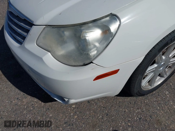 2008 Chrysler Sebring Limited with VIN 1C3LC65MX8N231008, listed as a IAAI auction lot 42617109 with 208,126 mi miles and . Bid and sale history available at DreamBid. Image 6.