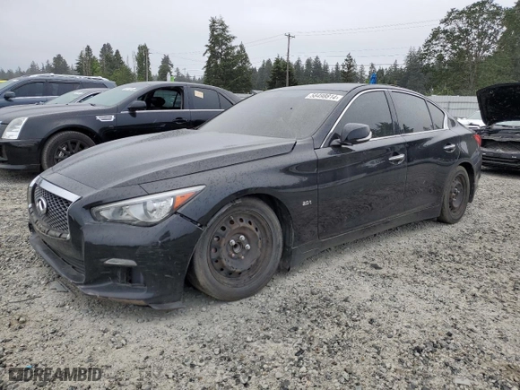 2017 Infiniti Q50 2.0t with VIN JN1CV7AP5HM640232, listed as a Copart auction lot 71263264 with NaN miles and Clean Title. Bid and sale history available at carsss.com. Image 1.