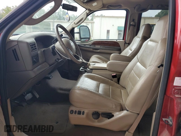2003 Ford F-250 XL with VIN 1FTNW21S13EC30010, listed as a Copart auction lot 57105835 with Not provided miles and Salvage title. Bid and sale history available at DreamBid. Image 7.