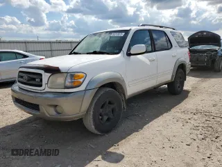 2003 Toyota Sequoia SR5 with VIN 5TDZT34A33S161107, listed as a Copart auction lot 55213875 with 263,032 mi miles and Clean Title. Bid and sale history available at DreamBid. Image 1.
