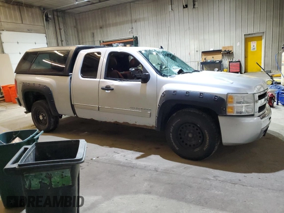2010 Chevrolet Silverado 1500 LS with VIN 1GCSKREA7AZ210438, listed as a Copart auction lot 50062055 with 179,579 mi miles and Salvage Title. Bid and sale history available at DreamBid. Image 4.