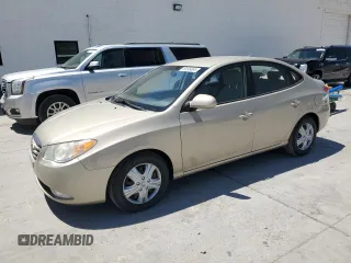 2010 Hyundai Elantra GLS with VIN KMHDU4AD5AU944574, listed as a Copart auction lot 59599895 with 125,553 mi miles and Salvage title. Bid and sale history available at DreamBid. Image 1.