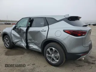 2024 Chevrolet Blazer LT with VIN 3GNKBHR40RS157242, listed as a Copart auction lot 50134195 with 7,253 mi miles and Salvage title. Bid and sale history available at DreamBid. Image 2.