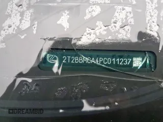 2023 Lexus RX 350h с VIN 2T2BBMCA4PC011237, выставлен на аукционе Copart как лот 63354845 с пробегом 62 219 миль миль и Списание • Salvage title. История ставок и продаж доступна на DreamBid. Изображение 14.