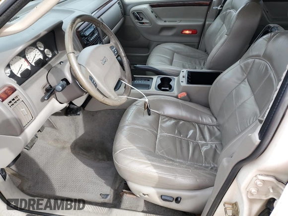 2002 Jeep Grand Cherokee Limited z VIN 1J8GX58N72C238459, wystawiony jako Copart lot #48195075 z przebiegiem 59 435 mil mil oraz Czysty tytuł • Clean title. Historia ofert i sprzedaży dostępna na DreamBid. Obrazek 7.