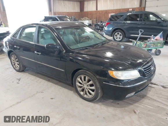 2006 Hyundai Azera SE with VIN KMHFC46F96A039365, listed as a IAAI auction lot 42812434 with 137,901 mi miles and . Bid and sale history available at DreamBid. Image 1.