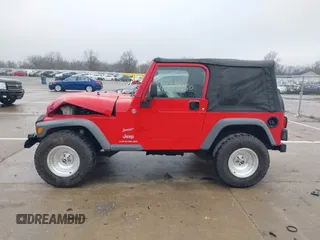 2006 Jeep Wrangler SE with VIN 1J4FA29156P762295, listed as a IAAI auction lot 41669950 with 163,492 mi miles and . Bid and sale history available at DreamBid. Image 14.