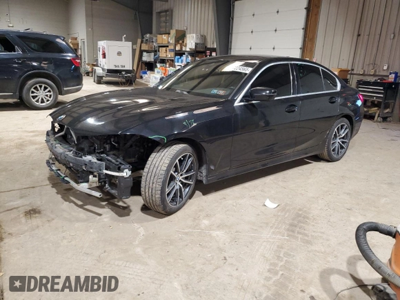2020 BMW 3 Series 330i xDrive with VIN 3MW5R7J03L8B08865, listed as a Copart auction lot 47224565 with 112,981 mi miles and Salvage Title. Bid and sale history available at carsss.com. Image 1.
