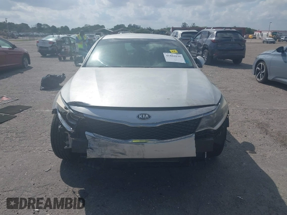 2018 Kia Optima LX with VIN 5XXGT4L39JG235287, listed as a IAAI auction lot 41802035 with 96,412 mi miles. Bid and sale history available at carsss.com. Image 11.
