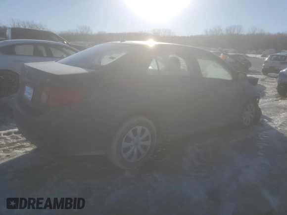 2009 Toyota Corolla with VIN 1NXBU40E59Z148274, listed as a Copart auction lot 89281865 with 176,092 mi miles and Salvage Title. Bid and sale history available at carsss.com. Image 3.