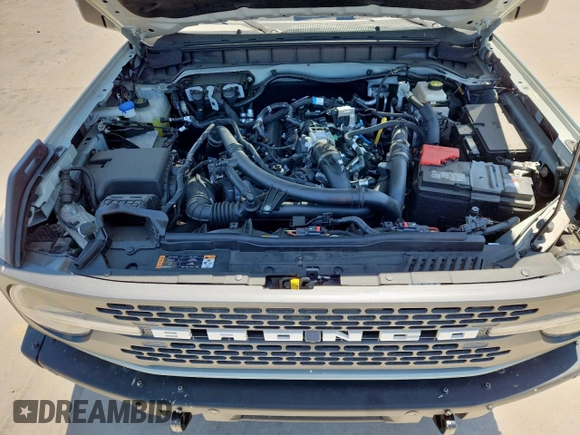 2024 Ford Bronco Badlands with VIN 1FMEE9BP5RLA42032, listed as a Copart auction lot 66133425 with 4,143 mi miles and Salvage title. Bid and sale history available at DreamBid. Image 11.
